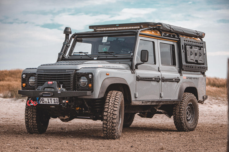 Laden Sie das Bild in Galerie -Viewer, ENGAGE4X4 Defender 110 Höherlegung +40 mm progressive Wicklung
