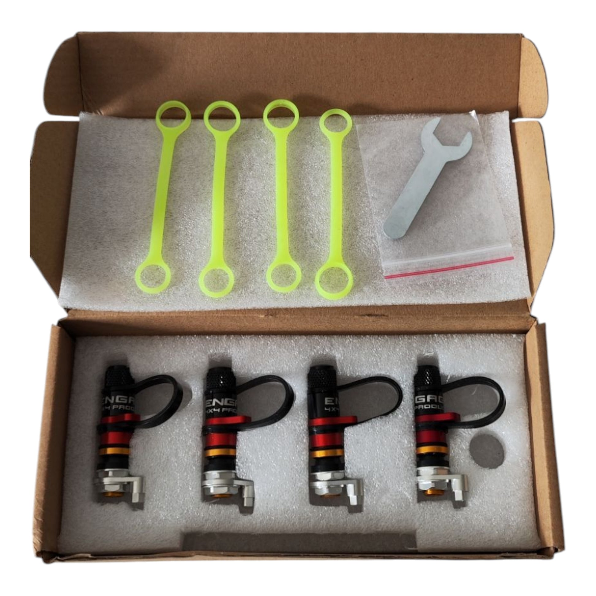 ENGAGE4X4 Rapid Deflation Valves
ENGAGE4X4 Quick Air Release Valves
ENGAGE4X4 Fast Air Down Valves
ENGAGE4X4 Tire Deflator Valves
ENGAGE4X4 Quick Deflate System
ENGAGE4X4 Air Release Valves
ENGAGE4X4 Rapid Tire Deflators