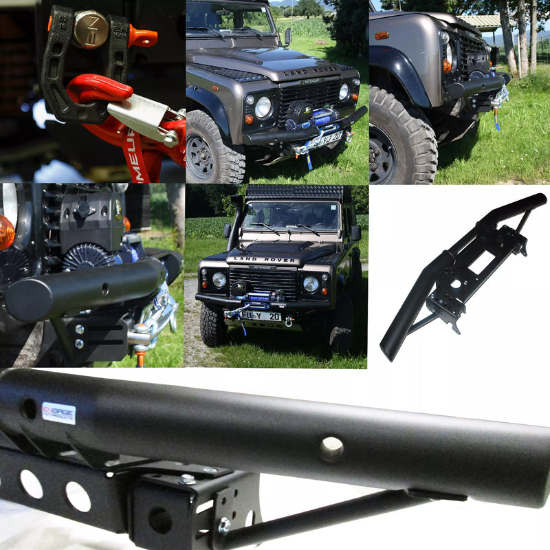 Load image into Gallery viewer, ENGAGE4X4Defender Tubular Windenstoßstange mit Teilegutachten
