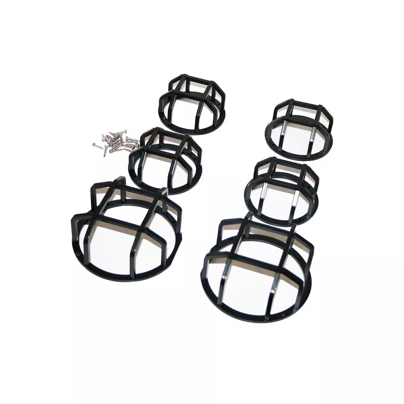 Załaduj obraz do przeglądarki galerii, Robuste Lampschutzgitter für die Heckleuchten des Defender aus Stahl von ENGAGE4X4 
